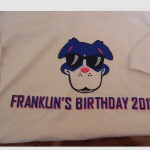 Phila 76ers XL Franklins Birthday T Shirt 2018